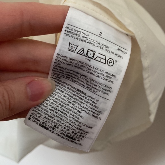 Banana Republic drop waist button up and tiered flounce dress with slip size 2 - Picture 7 of 10